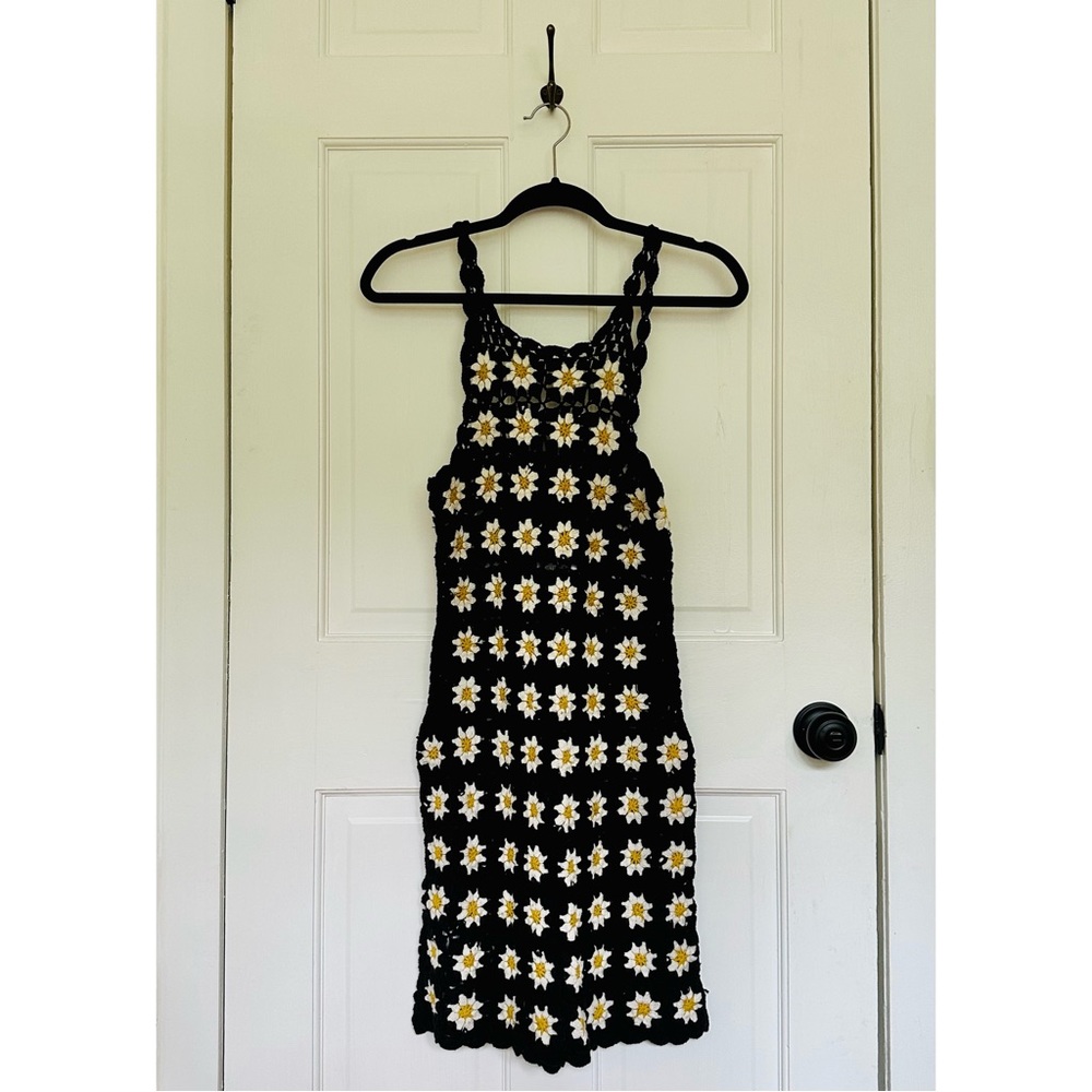 Mango Black and Yellow Floral Dress - Picture 7 of 12